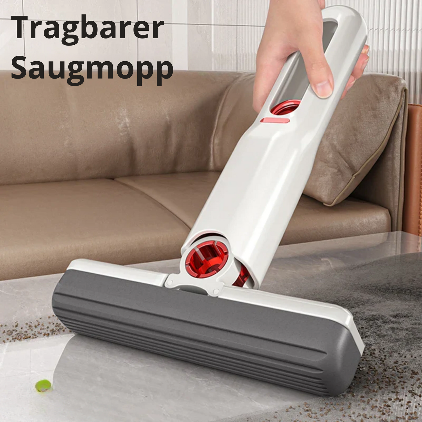 Leistungsstarker Mini-Mopp zum Zusammendrücken