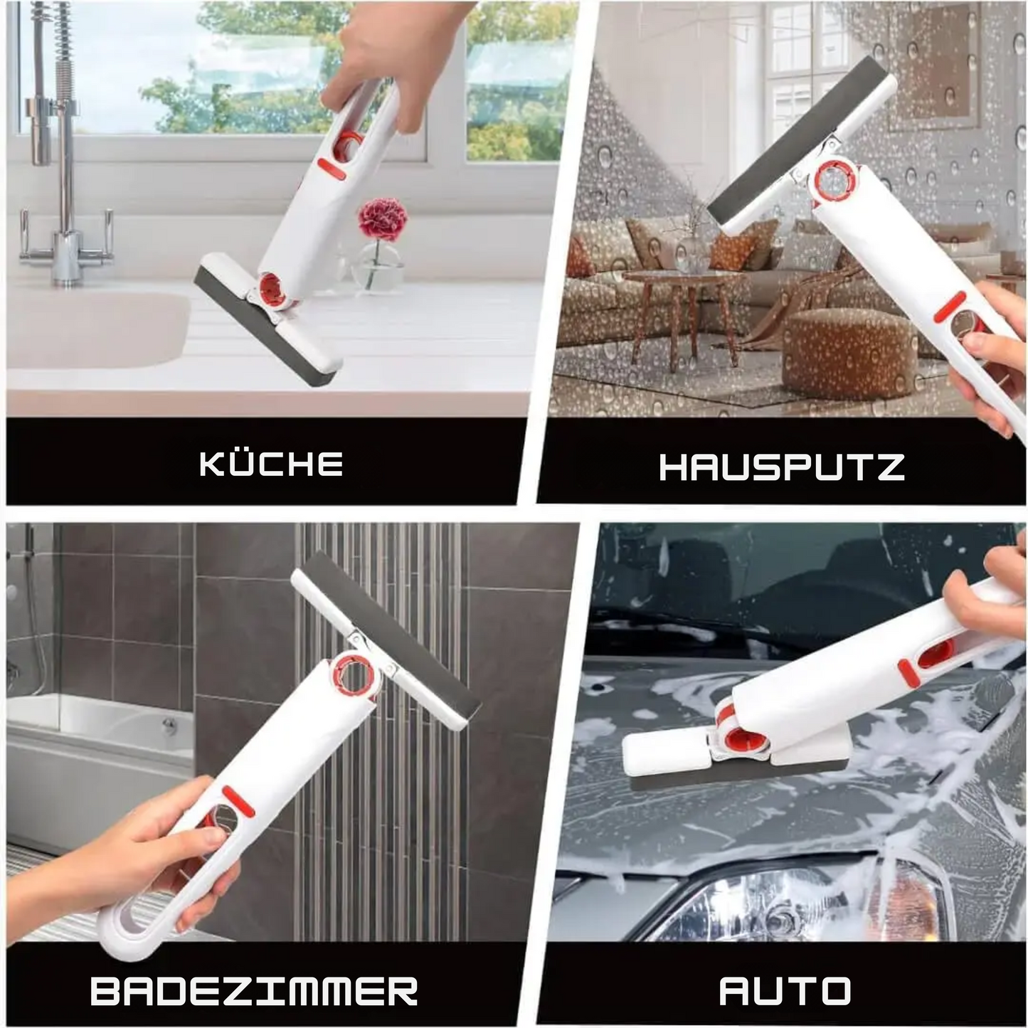Leistungsstarker Mini-Mopp zum Zusammendrücken