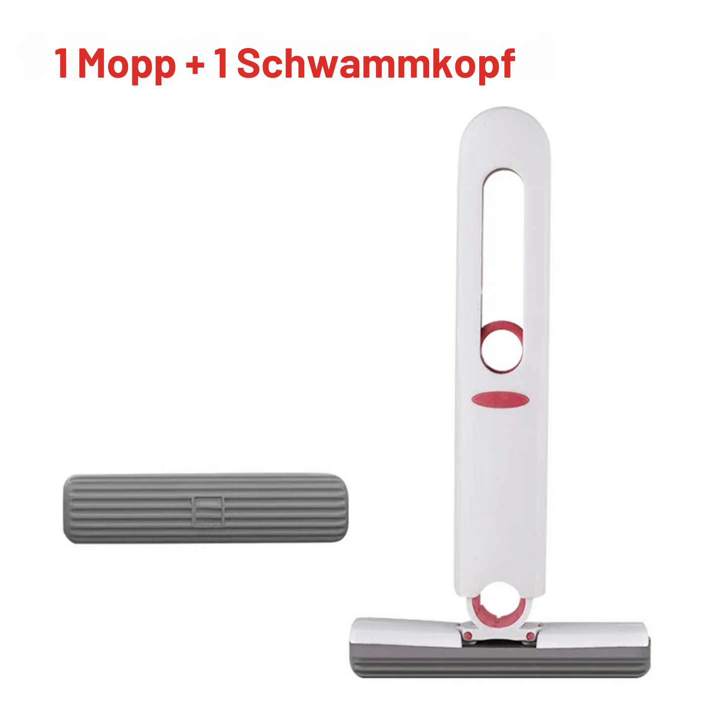 Leistungsstarker Mini-Mopp zum Zusammendrücken