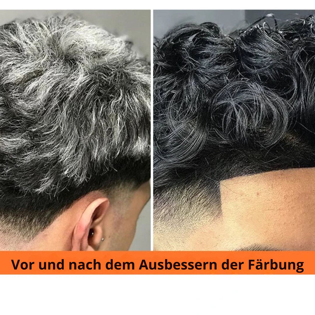 Verdunkelungsshampoo Grau zu Schwarz