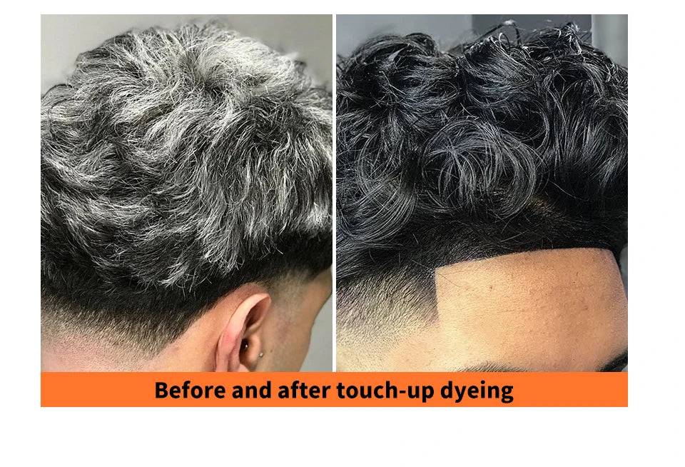 Verdunkelungsshampoo Grau zu Schwarz