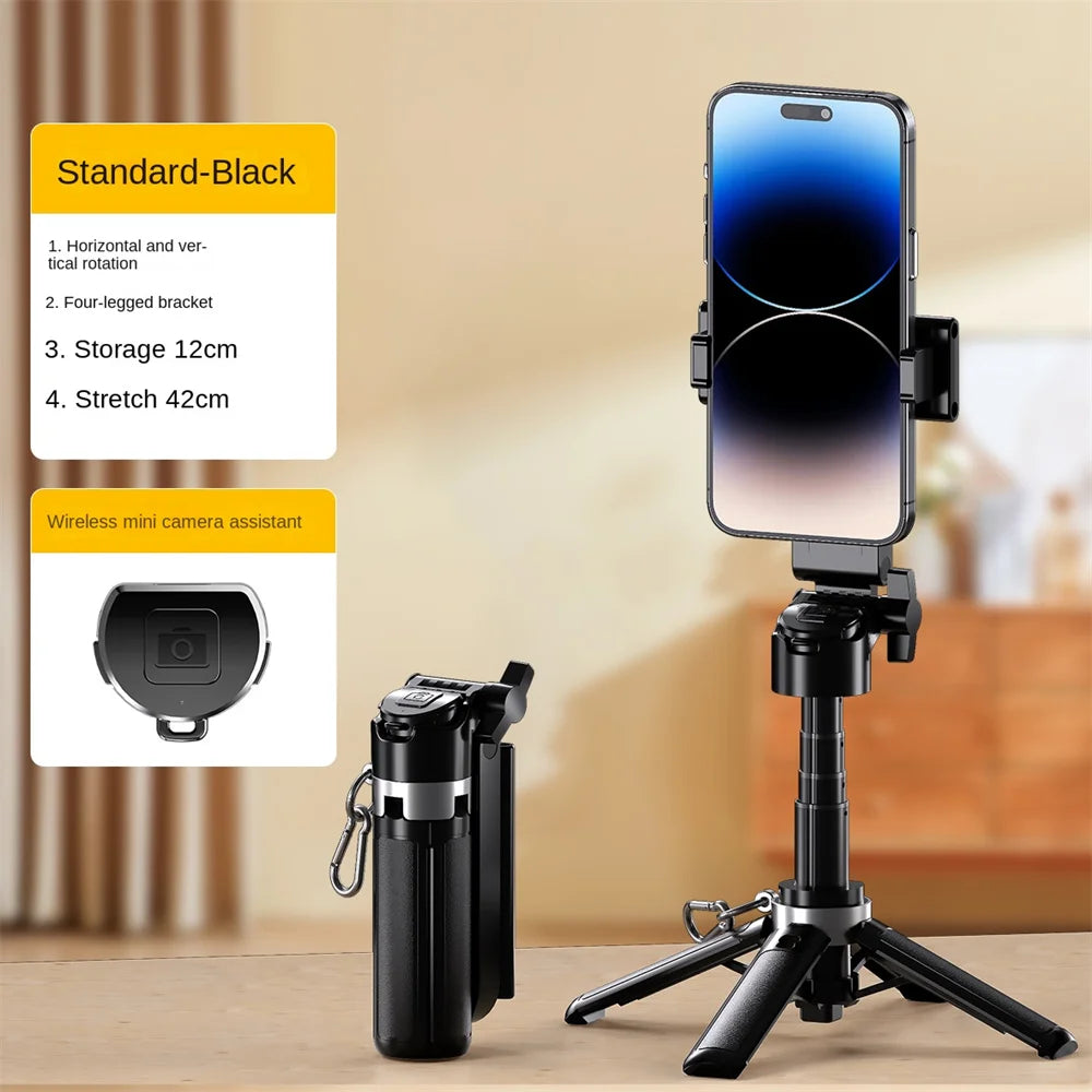 Mini Pocket Bluetooth Magnetic Suction Mag Safe Selfie Stick Tripod for IPhone 17 Magsafe Travel Selfiestick Telescopic Monopod