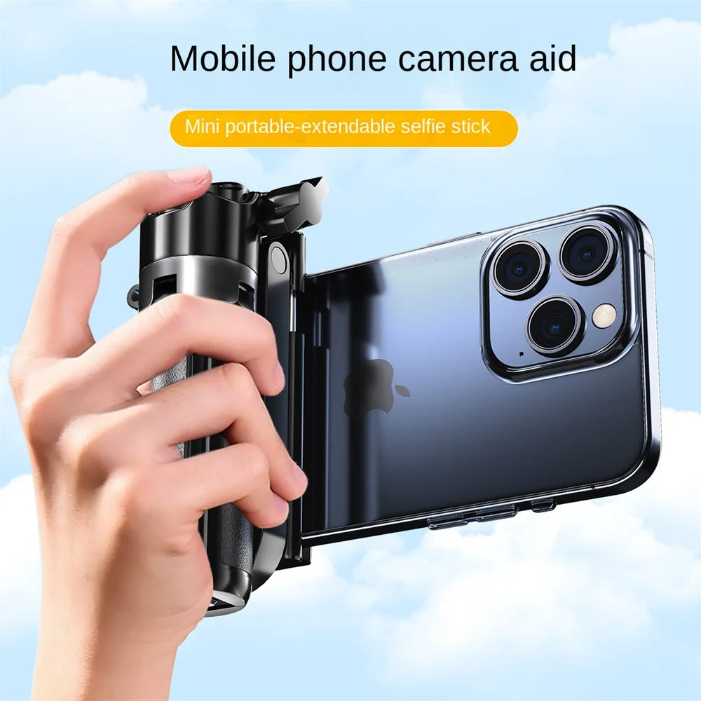 Mini Pocket Bluetooth Magnetic Suction Mag Safe Selfie Stick Tripod for IPhone 17 Magsafe Travel Selfiestick Telescopic Monopod