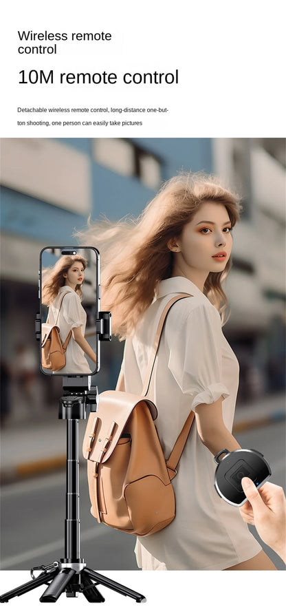 Mini Pocket Bluetooth Magnetic Suction Mag Safe Selfie Stick Tripod for IPhone 17 Magsafe Travel Selfiestick Telescopic Monopod